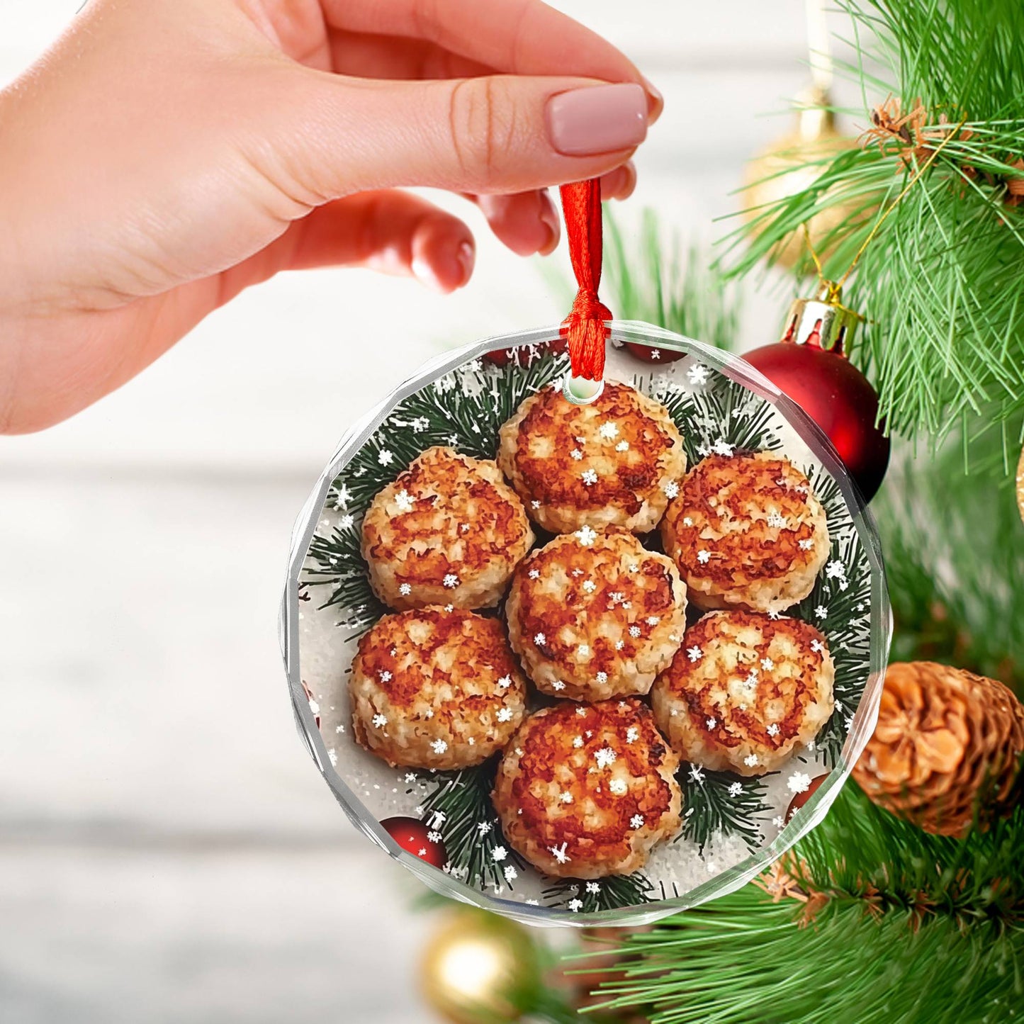 Crab Cakes Close up Design 3