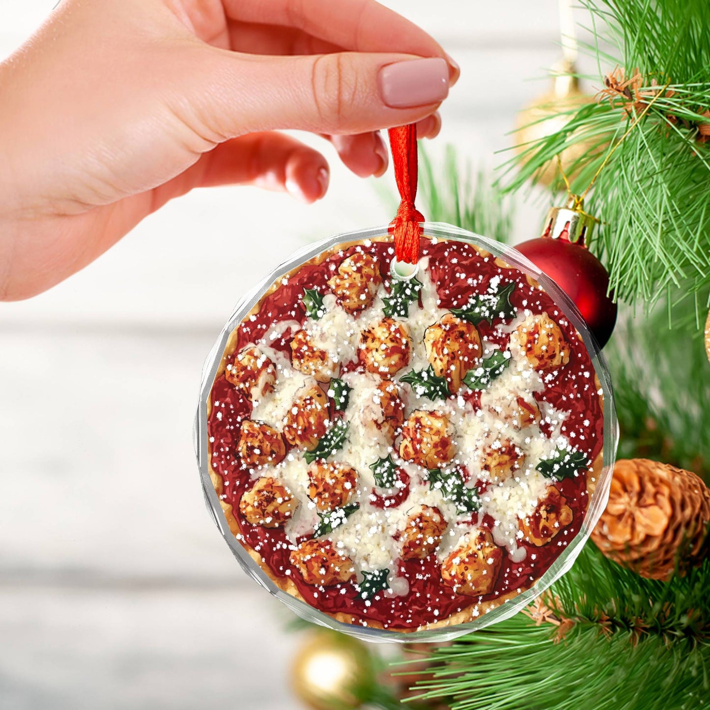 Chicken Parmesan Close up Design 3