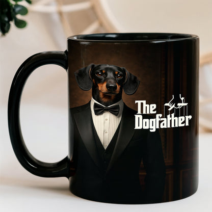 Custom Photo Dog Father Mug _ Gift For Dog Lovers