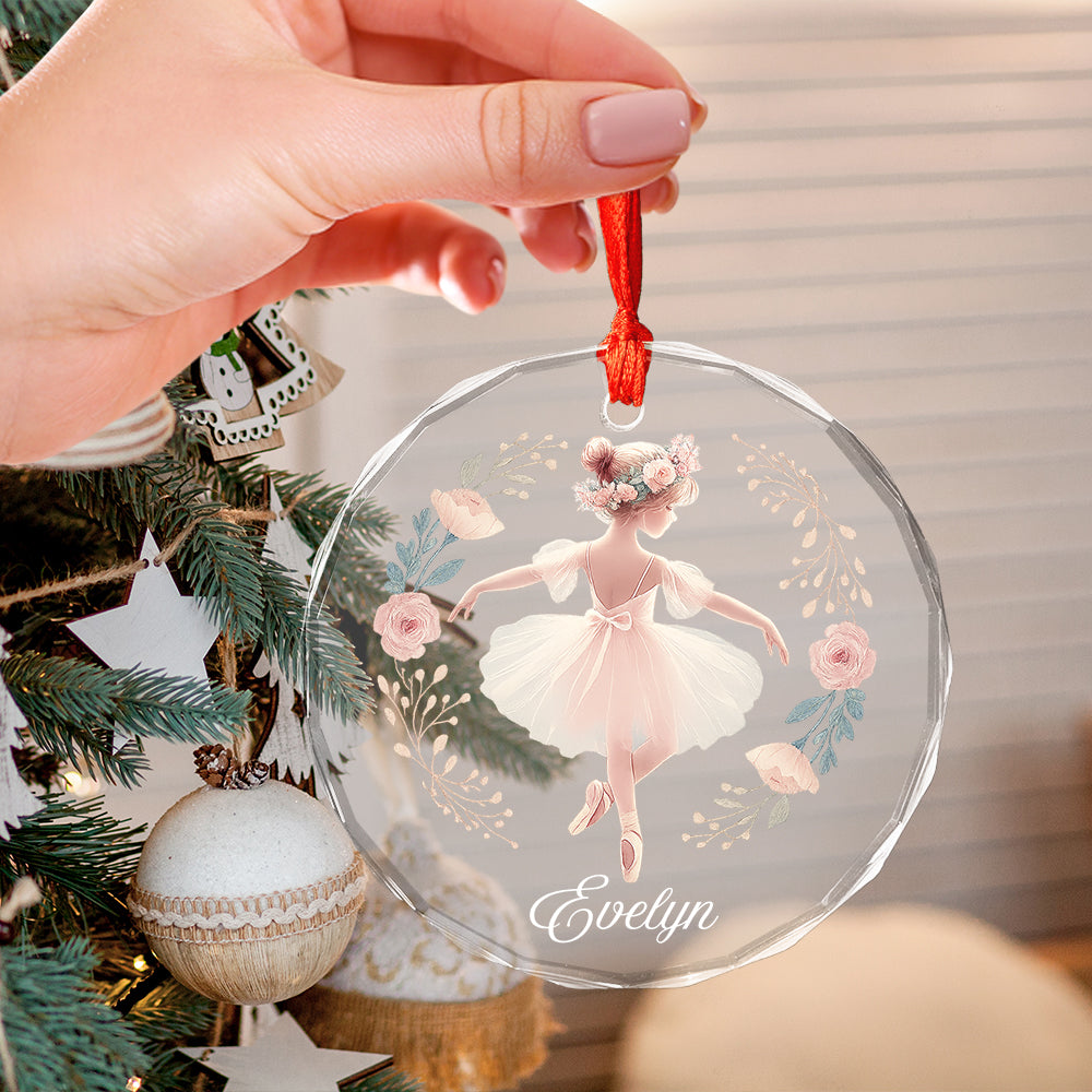 Custom Name Ballet Girl