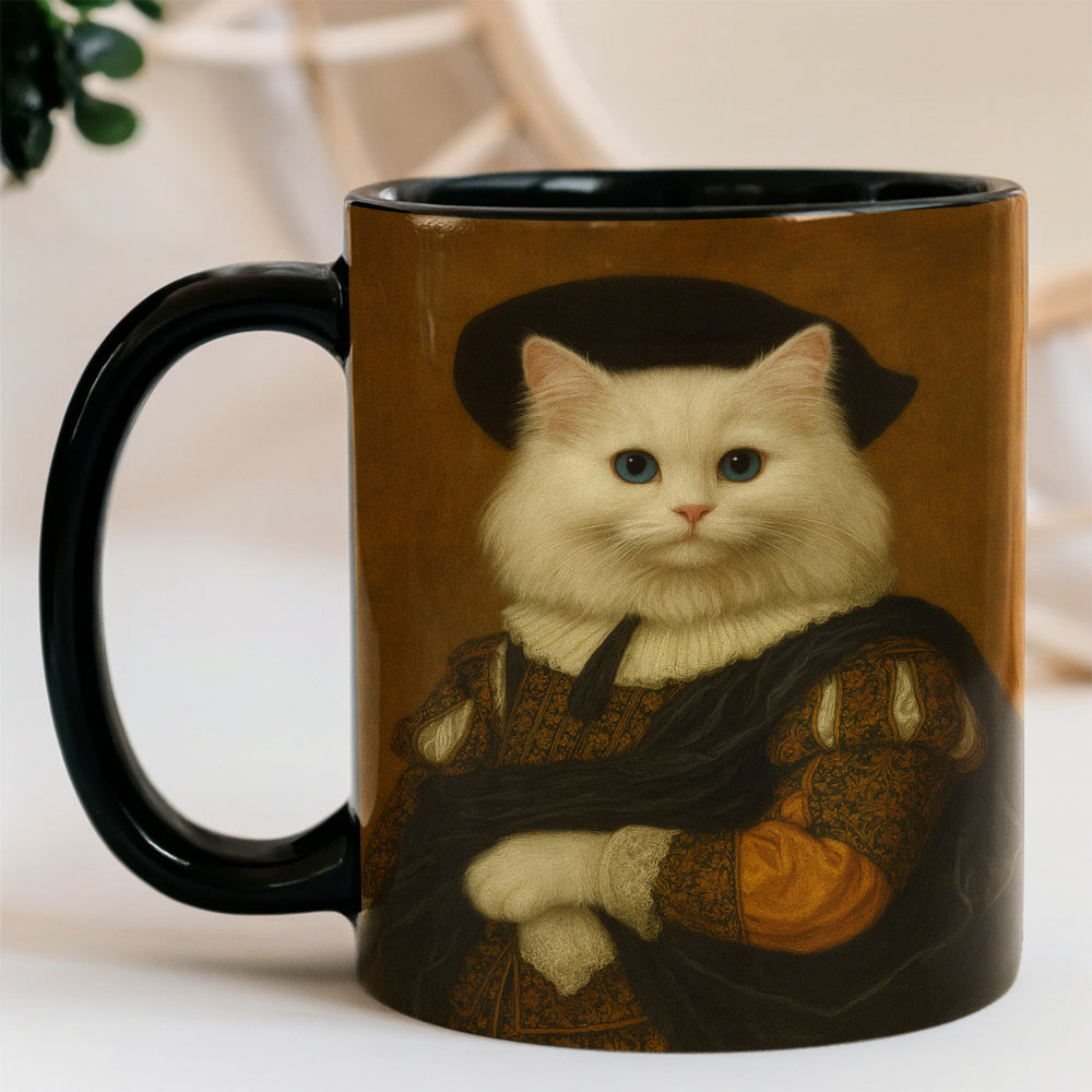 Custom Photo Royal Cat MugCat Lover Gifts
