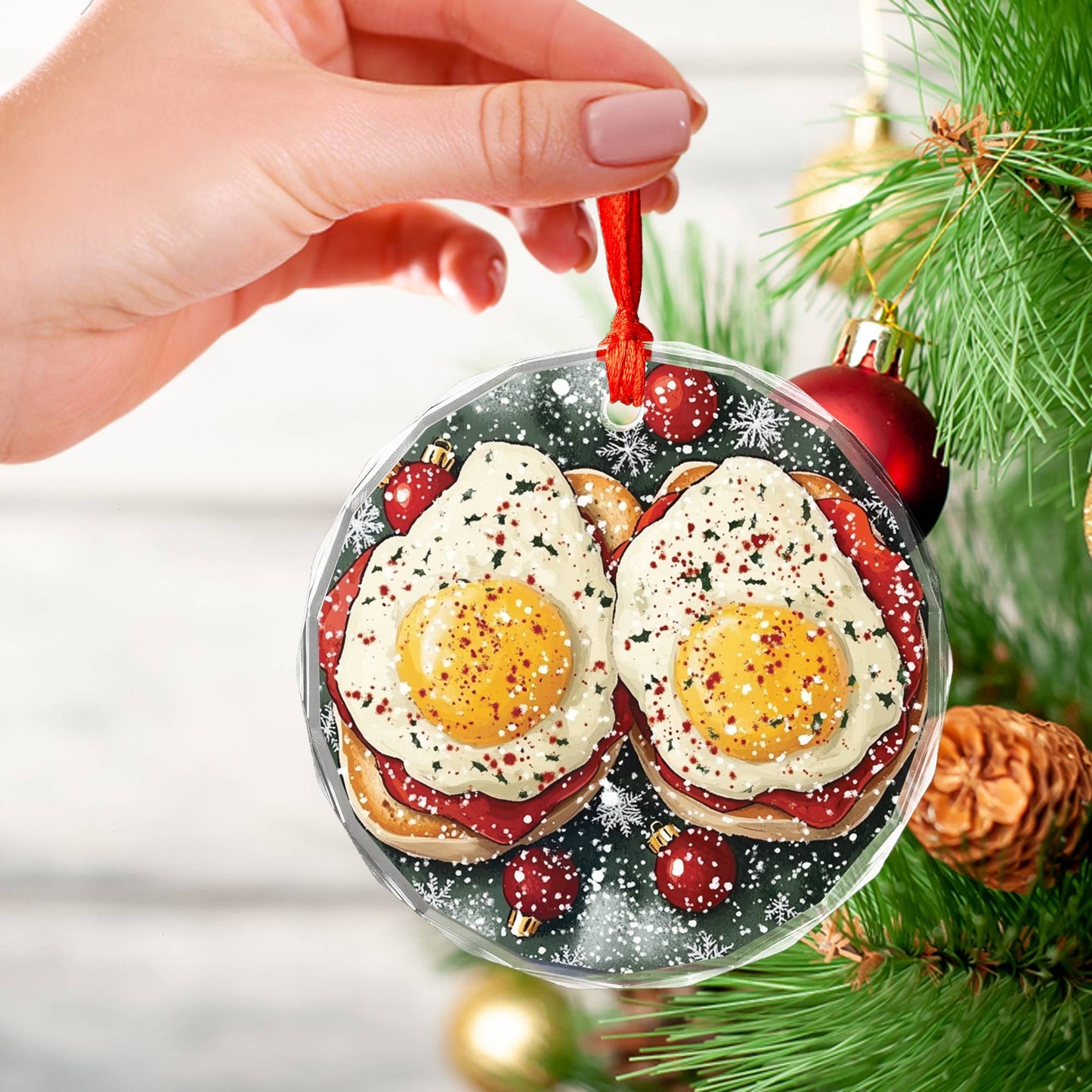 Eggs Benedict Close up Design 1
