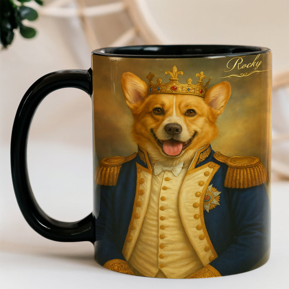 Custom Photo Great Captain Dog Mug Gift For Dog Lovers