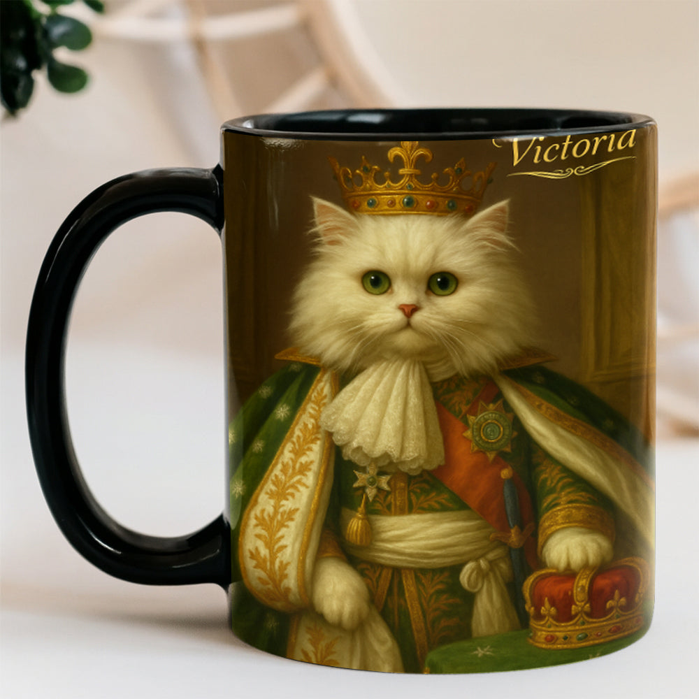 Custom Photo Napoleon Cat Mug Gift For Cat Lovers