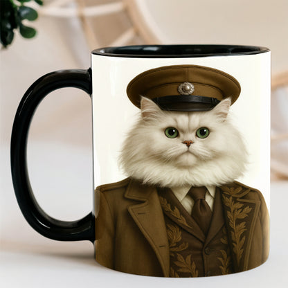 Custom Photo Captain Cat Canvas