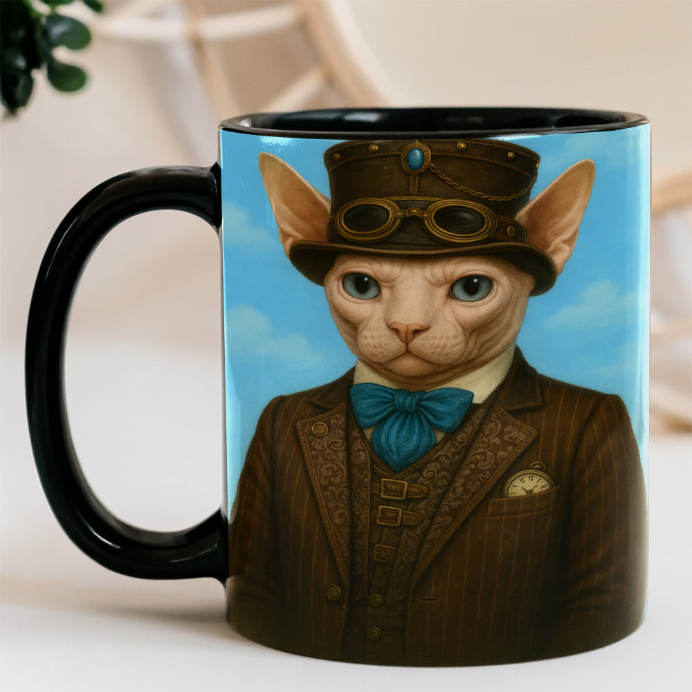 Custom Photo Pilot Cat MugGift For Cat Lovers