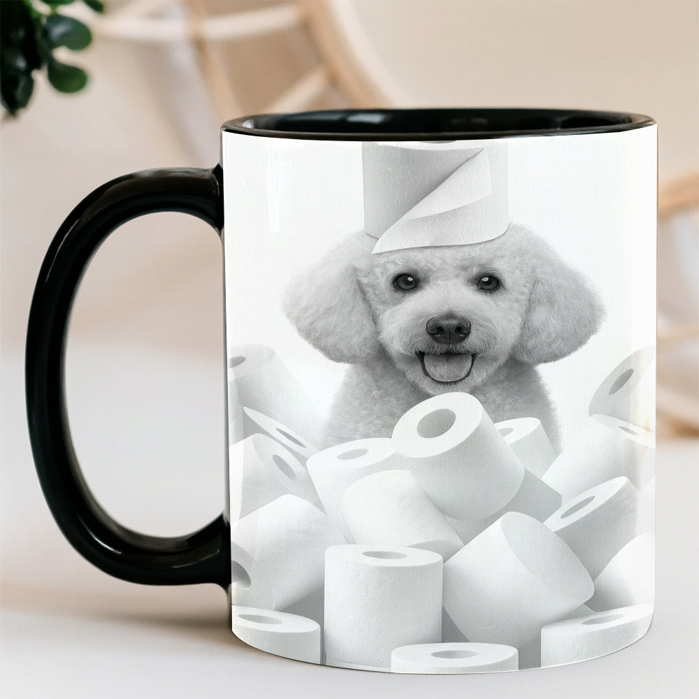 Custom Photo Dog Bathroom Mug