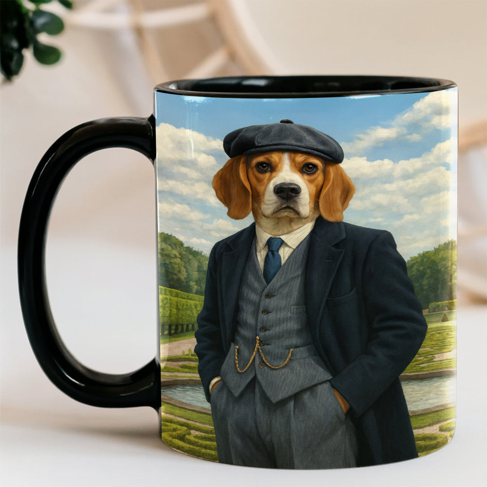 Custom Photo Pawky Blinder Dog Mug