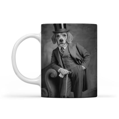 Custom Photo Gentleman Dog  Gift For Dog Lovers