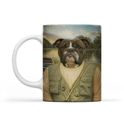 Custom Photo Fisherman Dog Mug