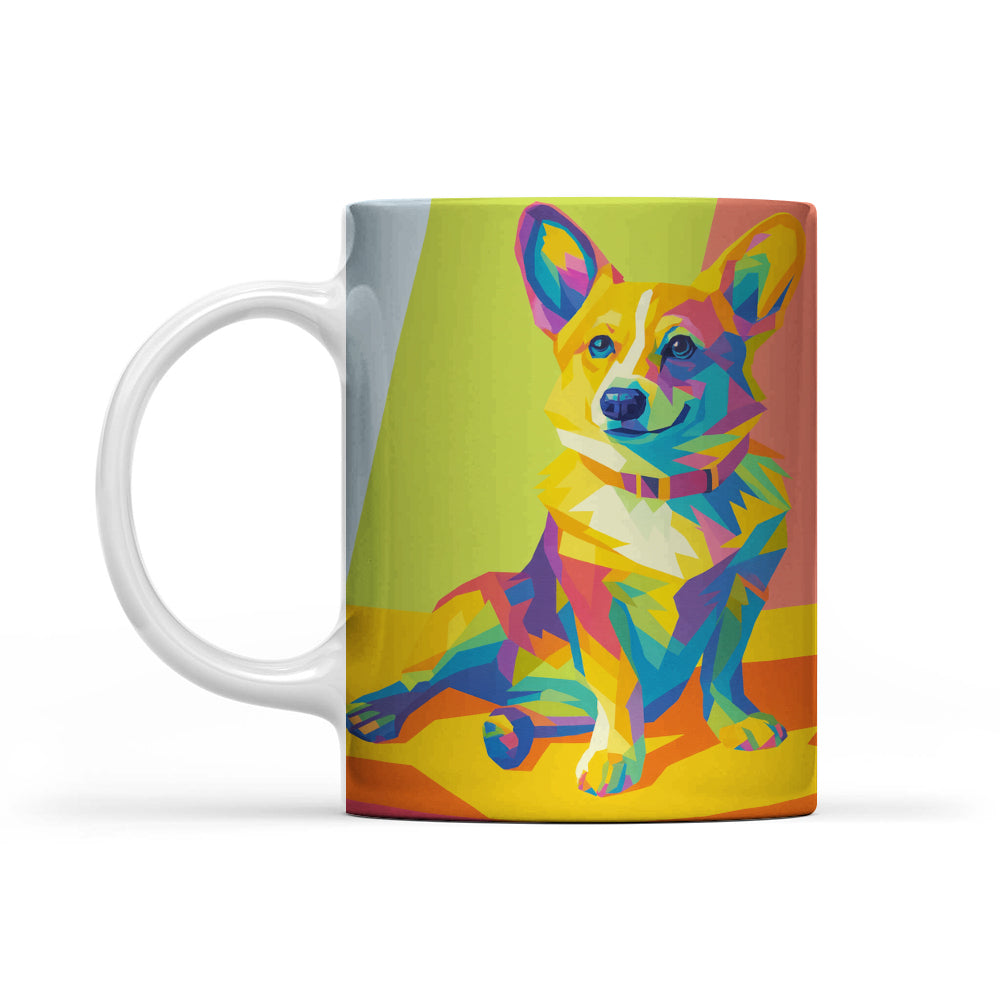 Custom Photo Pop Art Mug Gift For Dog Lovers