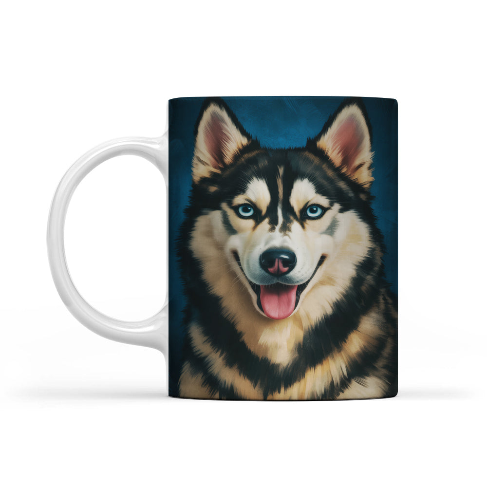 Custom Dog Deep Blue
