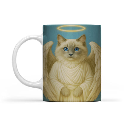 Custom Cat Photo Memorial Mug _ Memorial Gift For Cat