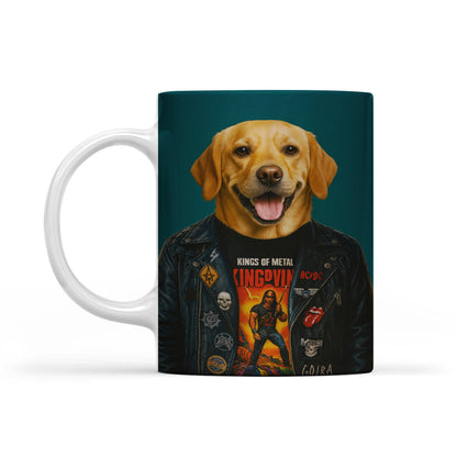 Custom Photo Dog Rock n Roll Mug