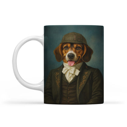Custom Photo Detective Dog Mug Gift For Dog Lovers