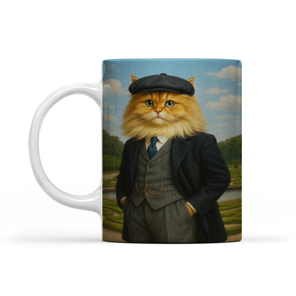 Custom Photo Pawky Blinder Cat Mug