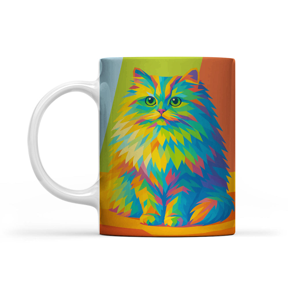 Custom Photo Pop Art MugGift For Cat Lovers
