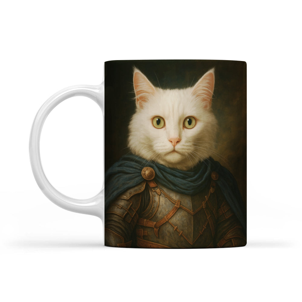 Custom Cat Photo Viking Mug _ Gift For Cat Lovers