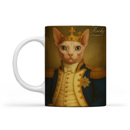 Custom Photo Great Captain Cat Mug Gift For Cat Lovers