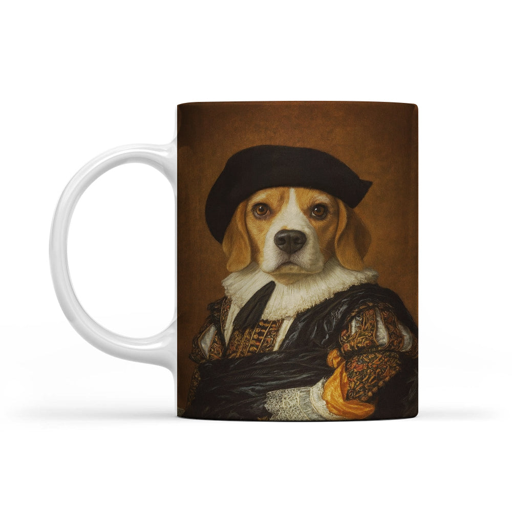 Custom Photo Royal Dog Mug Dog Lover Gifts