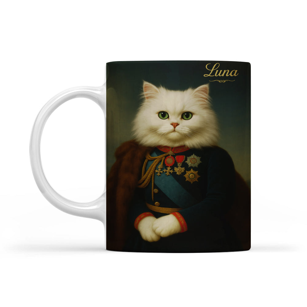 Custom Photo Imperial Minister Cat Mug Gift For Cat Lovers