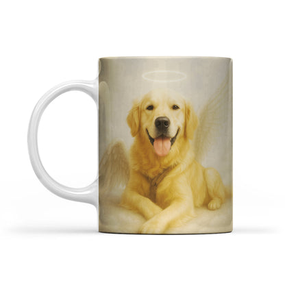 Custom Photo Dog Angel In Heaven _ Gifts For Dog Lovers