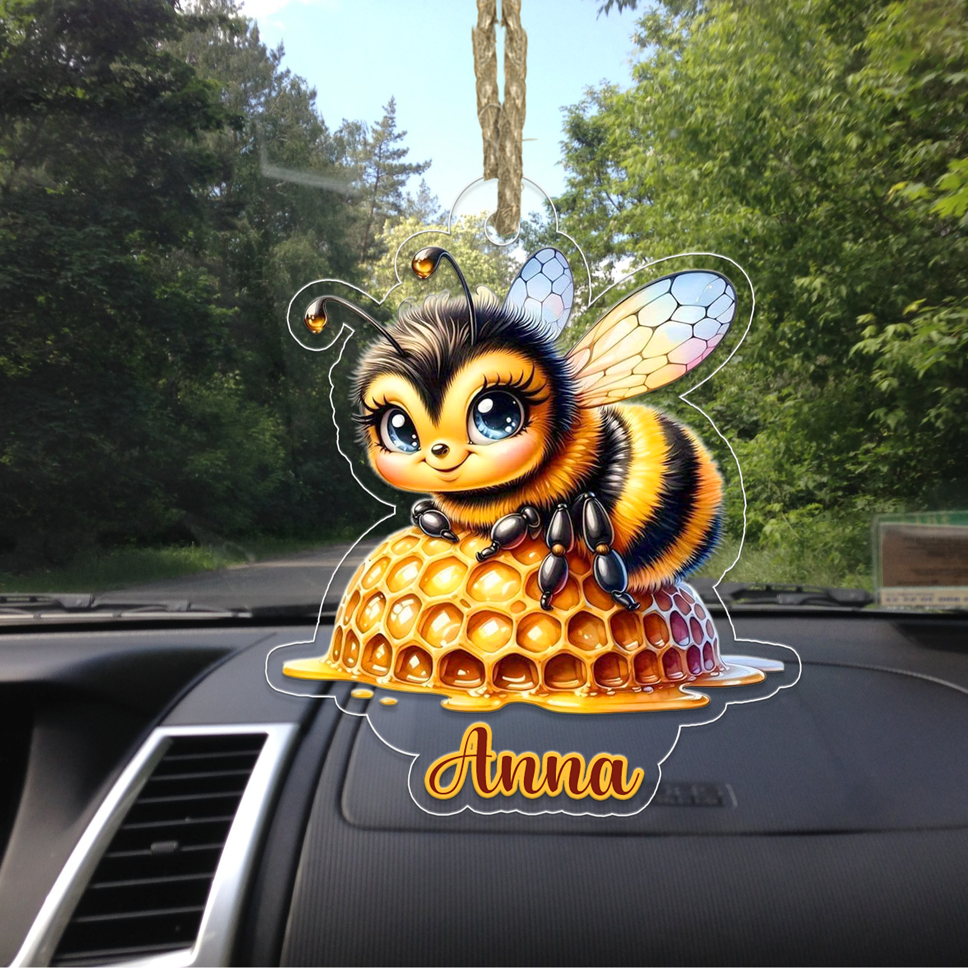 Custom Name Bee Christmas