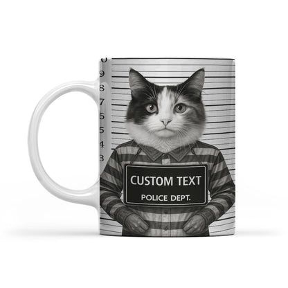 Custom Photo Cat Wanted By Pawlice Mug _ Gifts For Cat Lovers