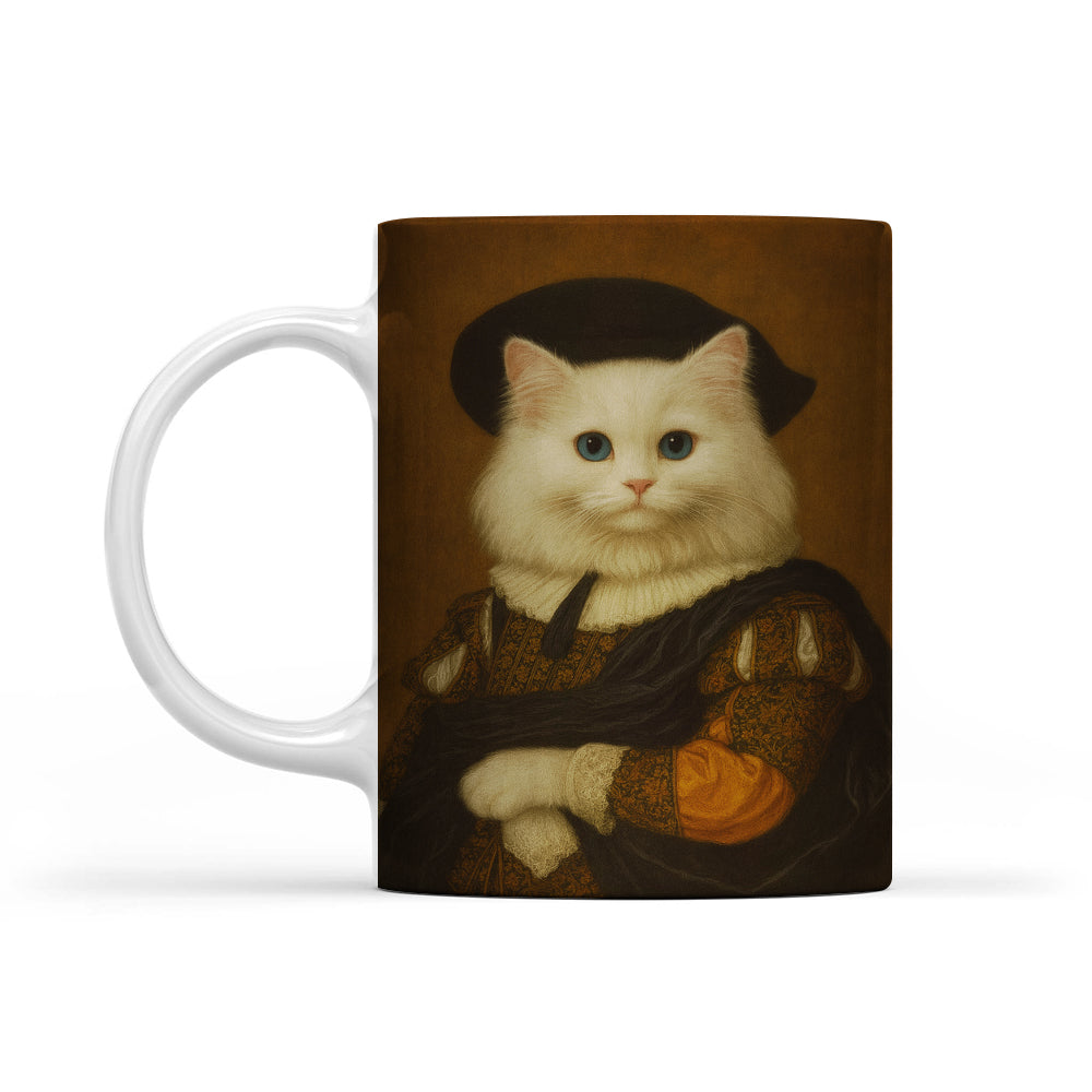 Custom Photo Royal Cat MugCat Lover Gifts