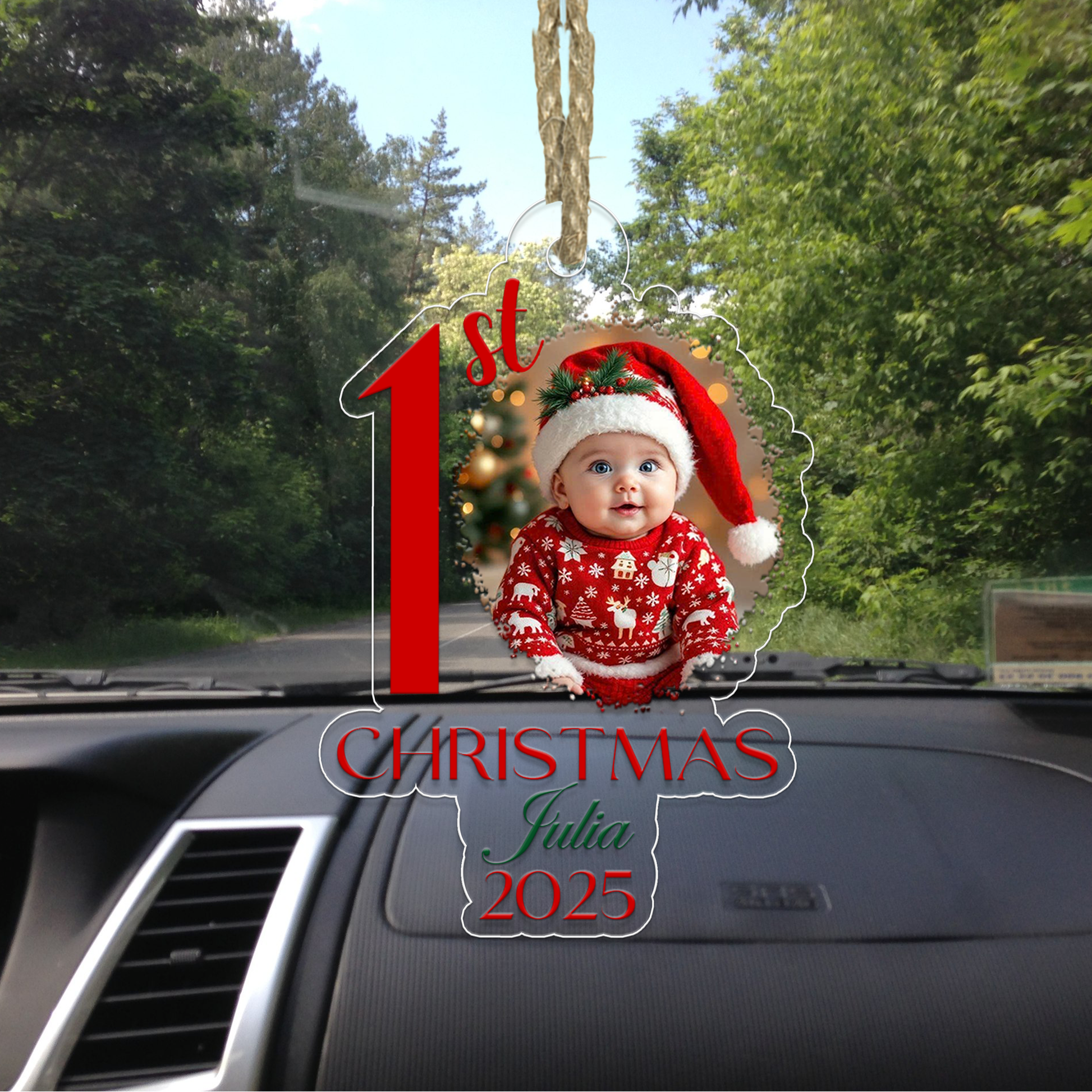 Cutsom Photo Baby Christmas 2025
