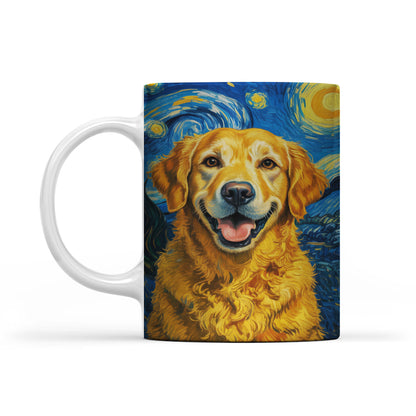 Custom Photo Dog Starry Night