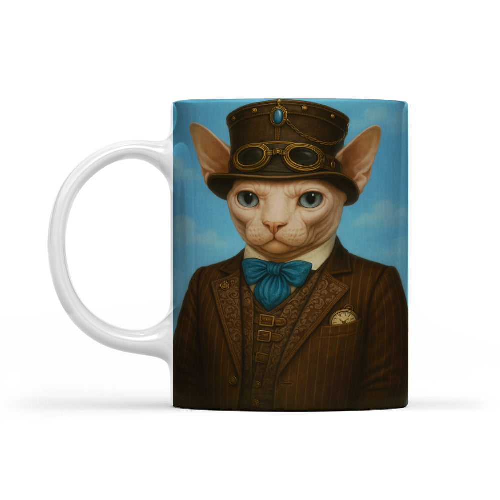 Custom Photo Pilot Cat MugGift For Cat Lovers