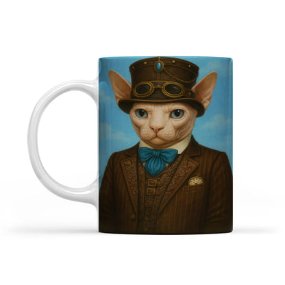 Custom Photo Pilot Cat MugGift For Cat Lovers