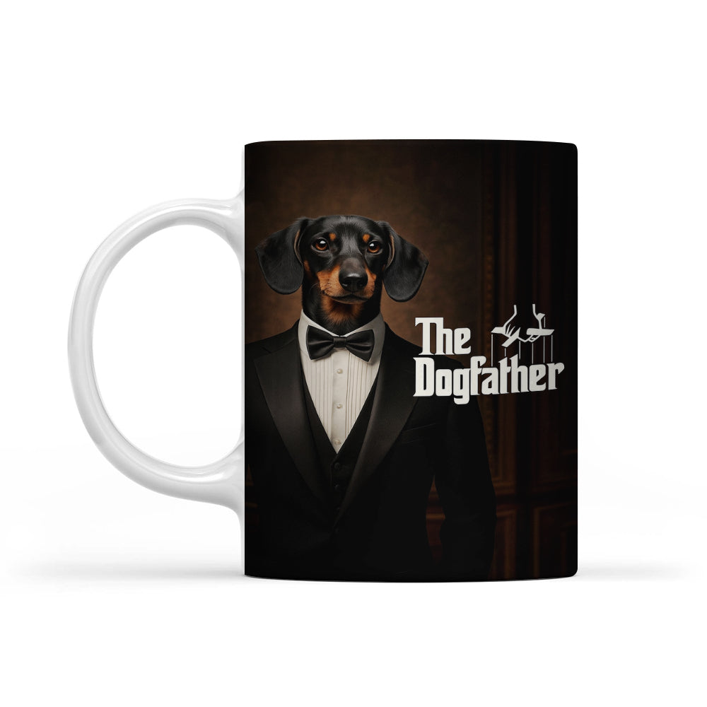 Custom Photo Dog Father Mug _ Gift For Dog Lovers