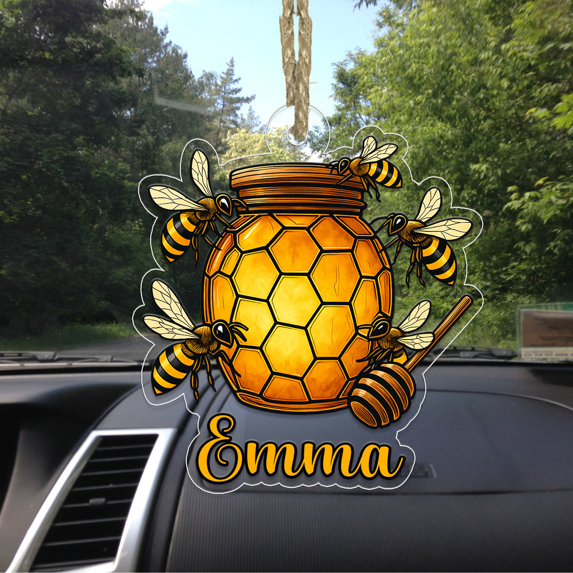 Custom Name Bee And Honey