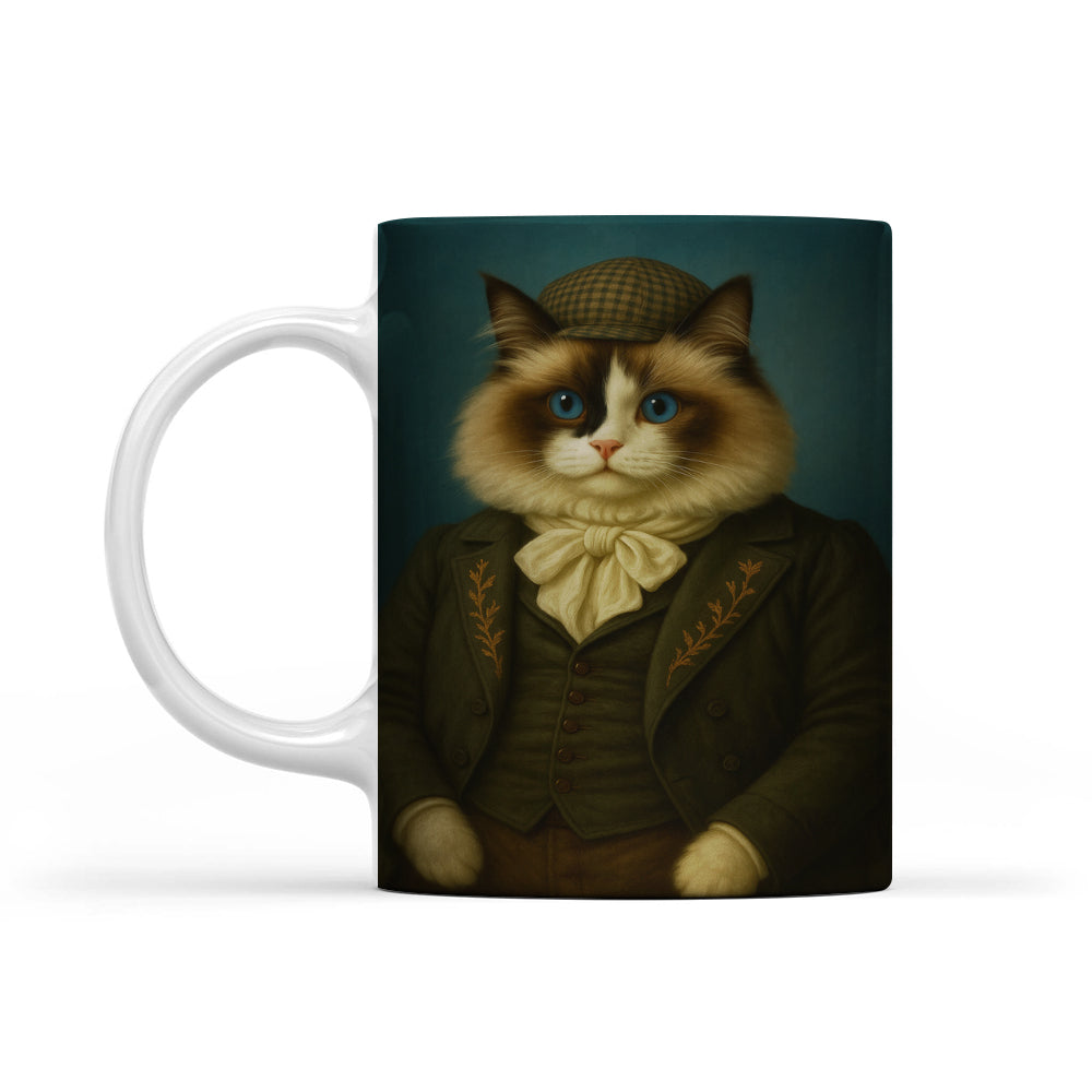 Custom Photo Detective Cat Mug Gift For Cat Lovers