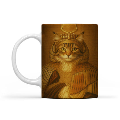 Custom Photo Cleopawtra Cat MugGift For Cat Lovers
