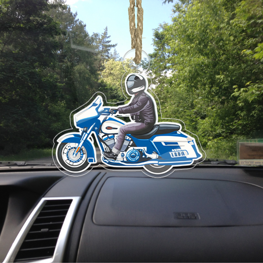 Personalized Biker Street Glide Motorcycle Christmas 2 Acrylic Ornament Christmas Gift