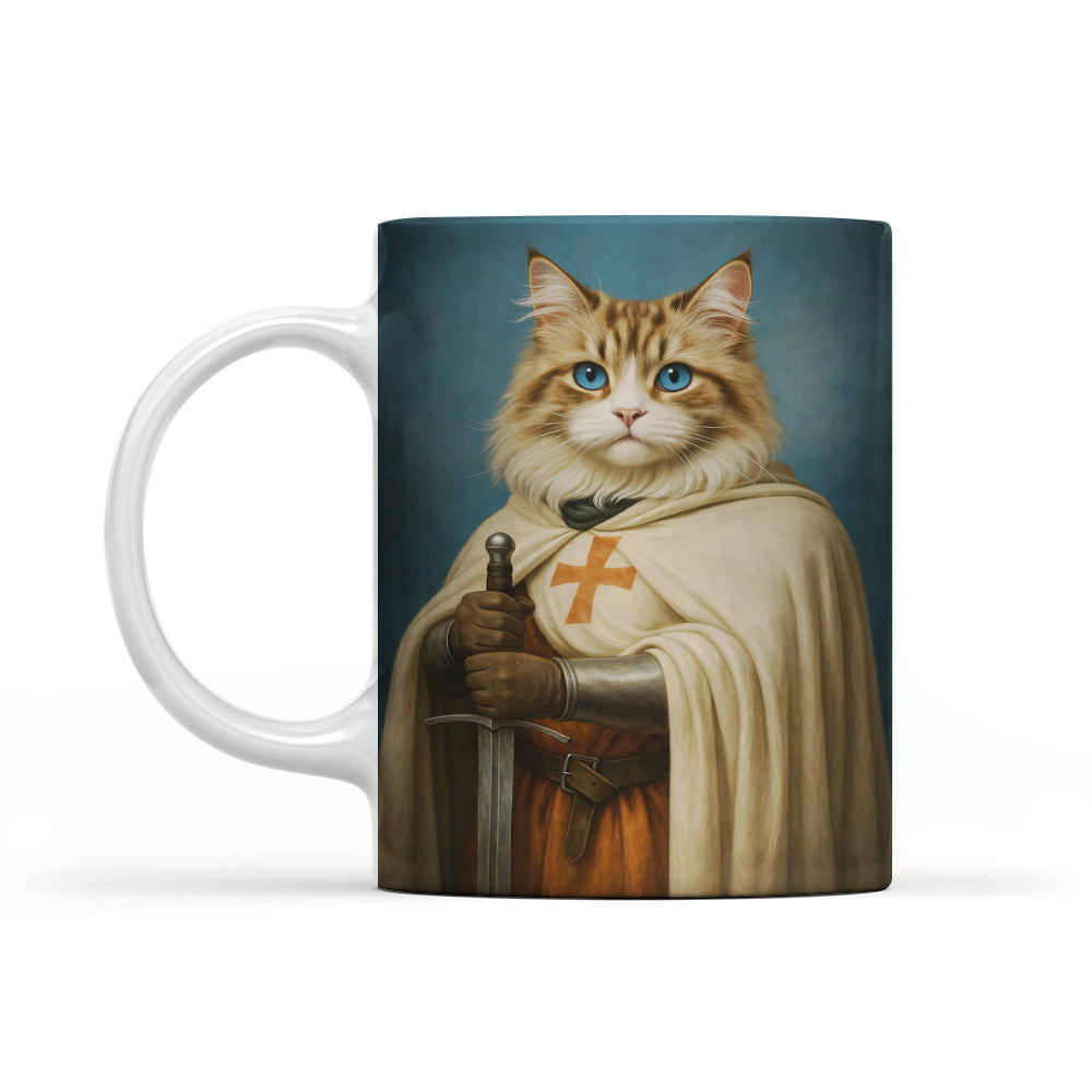 Custom Photo Priest Cat MugGift For Cat Lovers