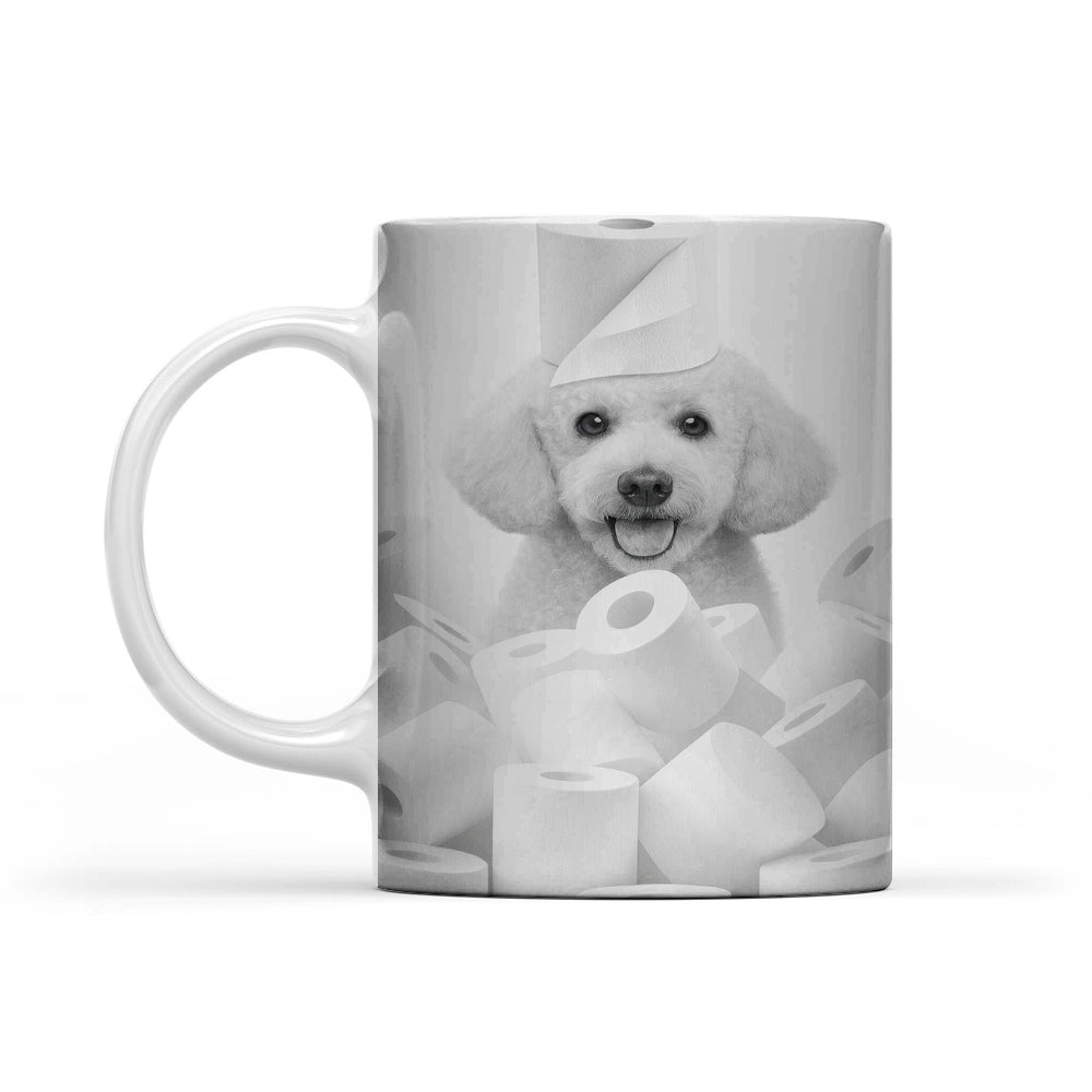 Custom Photo Dog Bathroom Mug