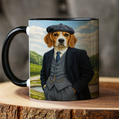 Custom Photo Pawky Blinder Dog Mug
