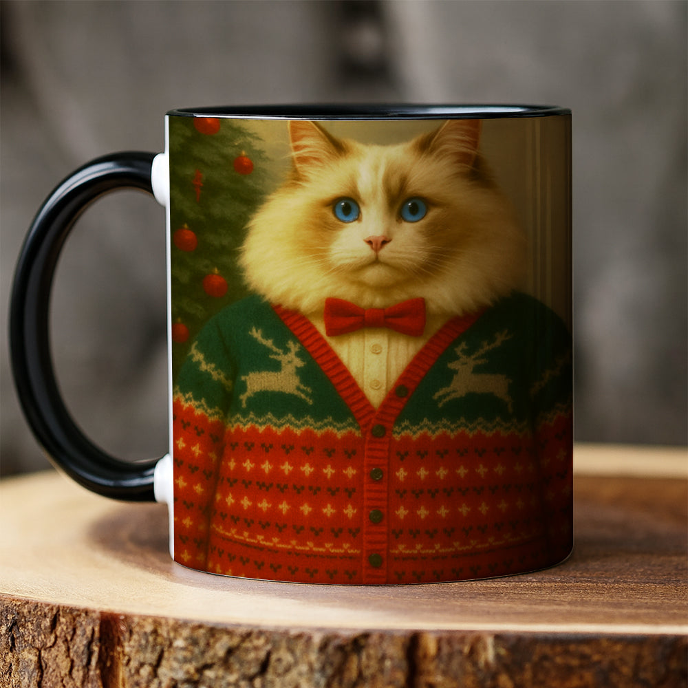 Custom Photo Christmas Mug MugGift For Mug Lovers