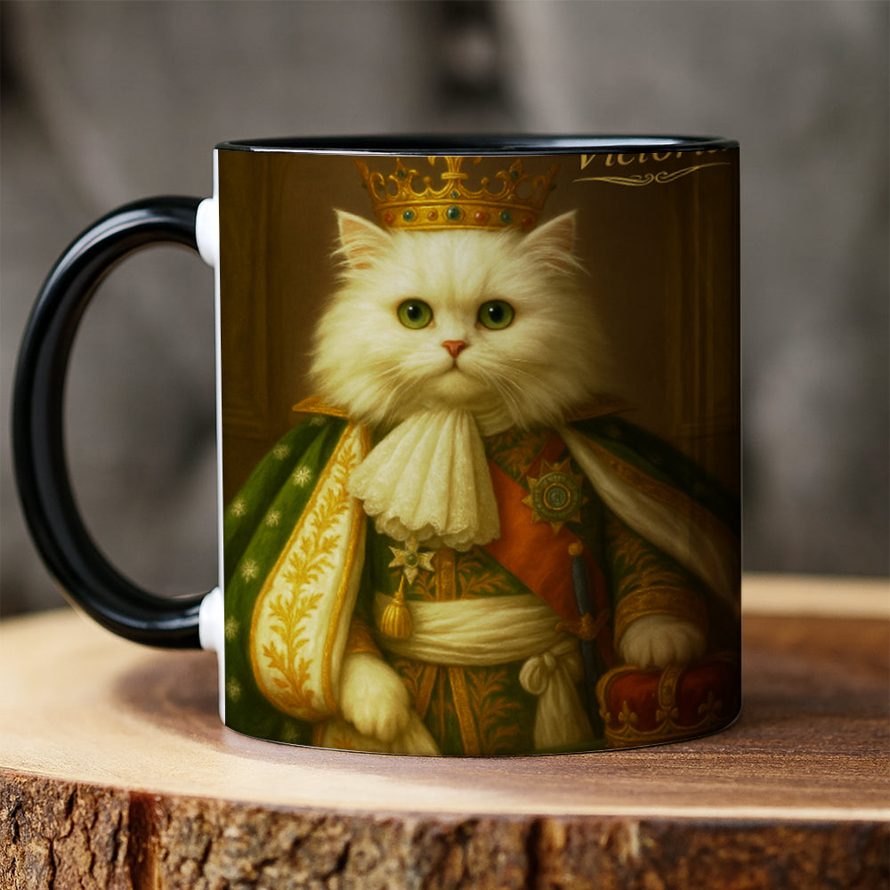 Custom Photo Napoleon Cat Mug Gift For Cat Lovers