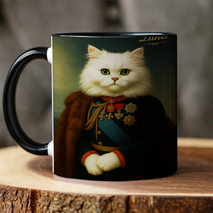 Custom Photo Imperial Minister Cat Mug Gift For Cat Lovers