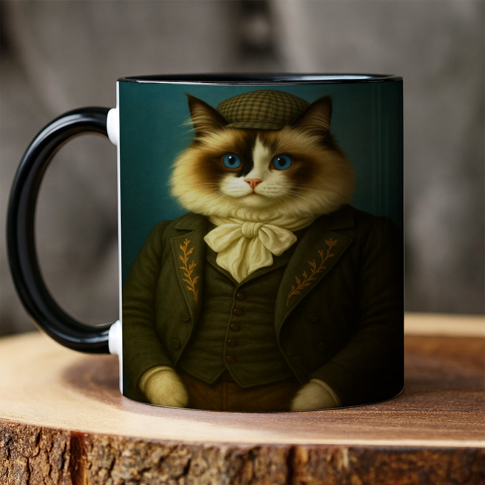 Custom Photo Detective Cat Mug Gift For Cat Lovers