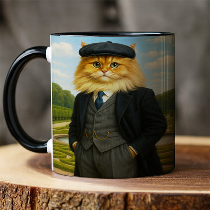 Custom Photo Pawky Blinder Cat Mug