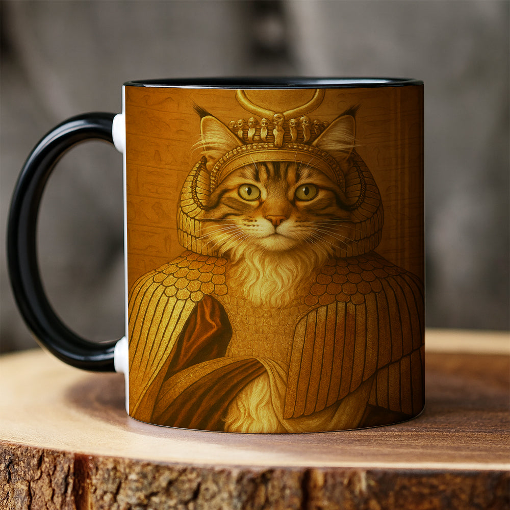 Custom Photo Cleopawtra Cat MugGift For Cat Lovers