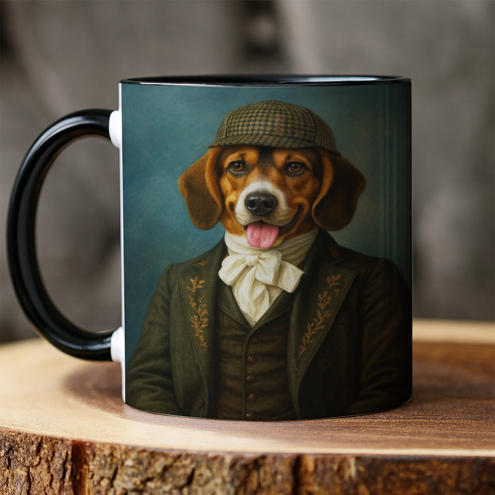 Custom Photo Detective Dog Mug Gift For Dog Lovers