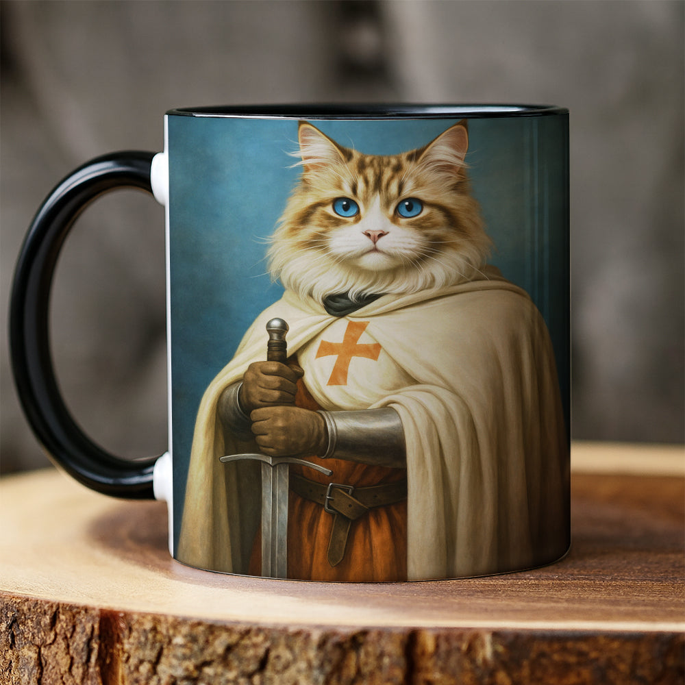 Custom Photo Priest Cat MugGift For Cat Lovers