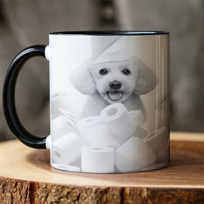 Custom Photo Dog Bathroom Mug